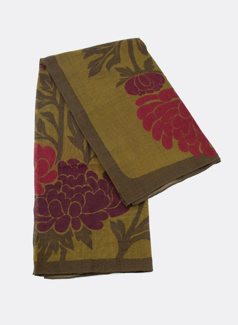 djian-dahlia-tuch-merinowolle-beere-braun-100-x-100-cm image 3