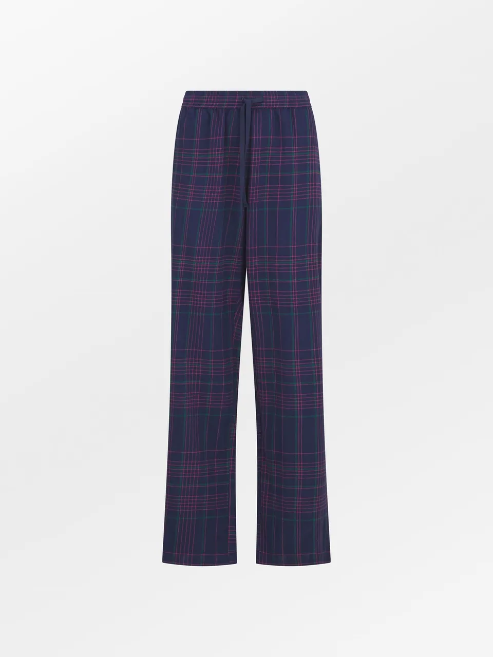 becks-ndergaard-gridy-flanell-pyjamahose-navy-karo image 1
