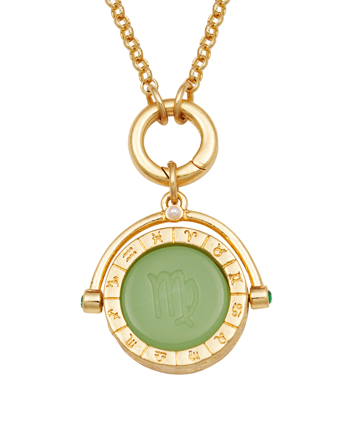fable-england-virgo-halskette-gold-sternzeichen-spinner image 3
