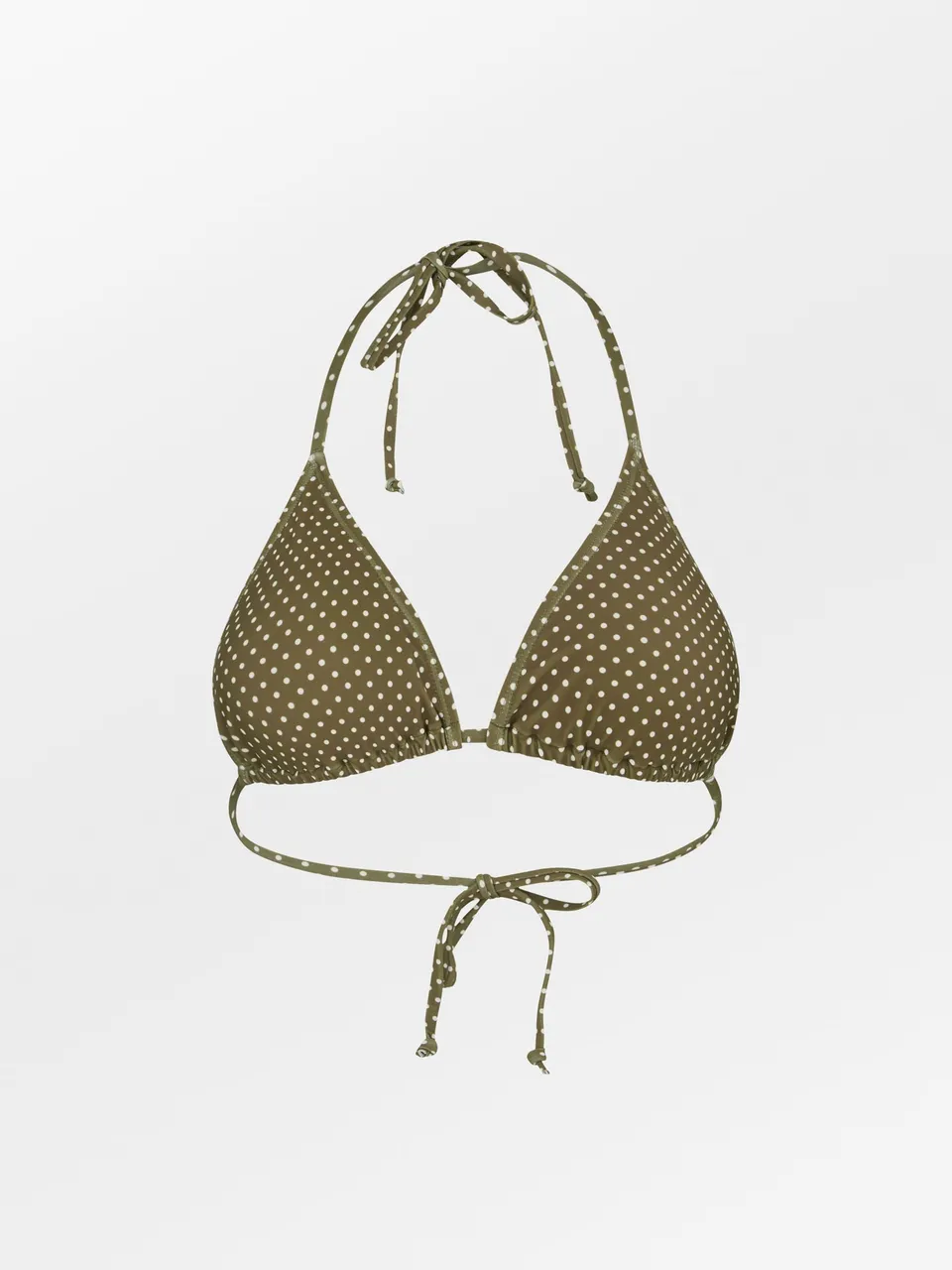 becks-ndergaard-bel-bikini-top-dark-olive-punkte-gepolstert image 1
