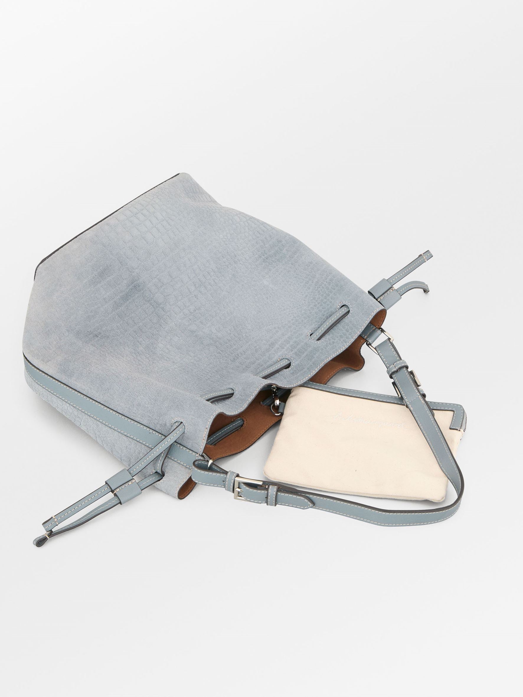 becks-ndergaard-crosu-bucket-tasche-leder-dunkelgrau-24x30 image 3
