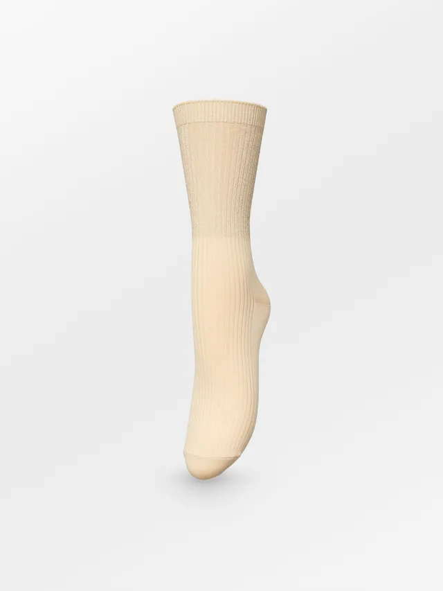 becks-ndergaard-grady-glitter-sock-socken-melon-yellow-glitzer image 1