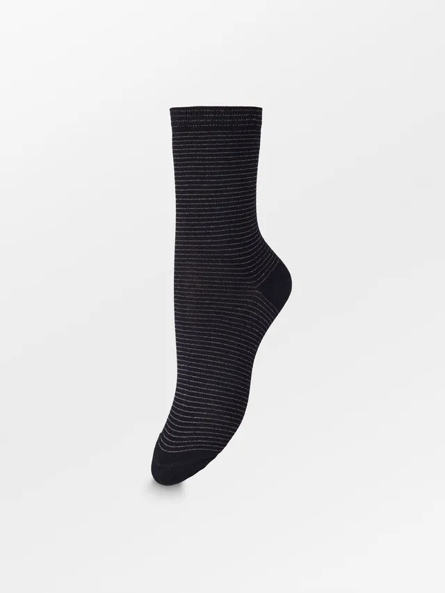 becks-ndergaard-dover-stripe-socken-dark-blue-39-41-baumwolle image 1