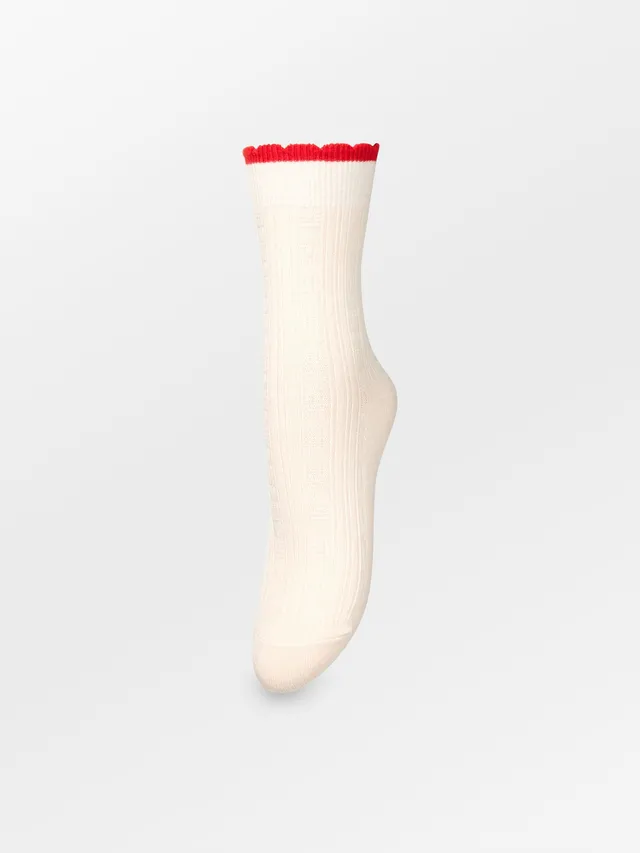 becks-ndergaard-scallop-socken-wei-lochmuster image 1