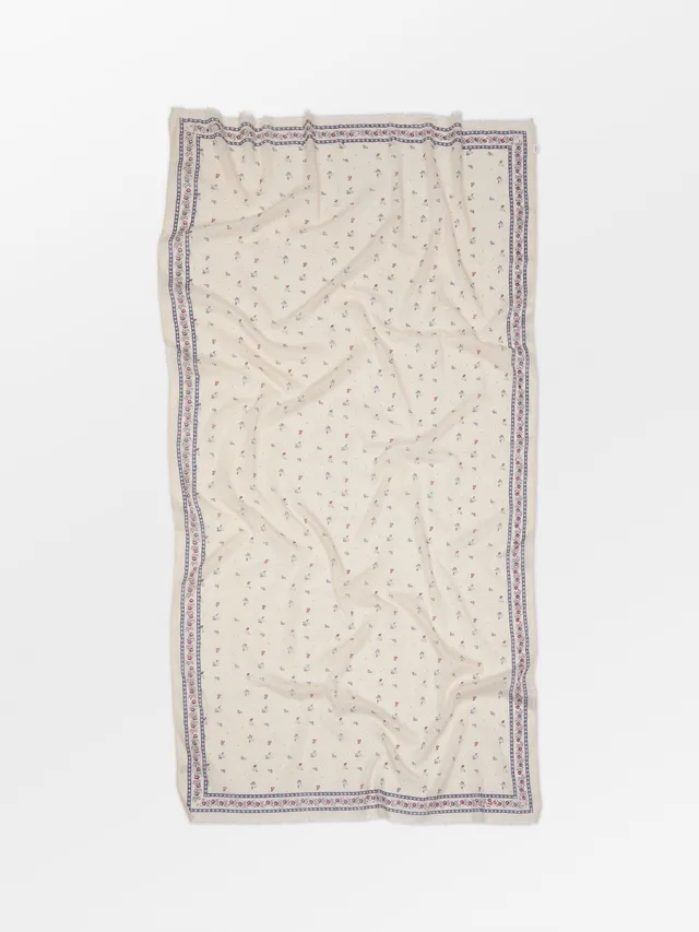 becks-ndergaard-floaisley-corga-schal-baumwolle-birch-white-90x180 image 1
