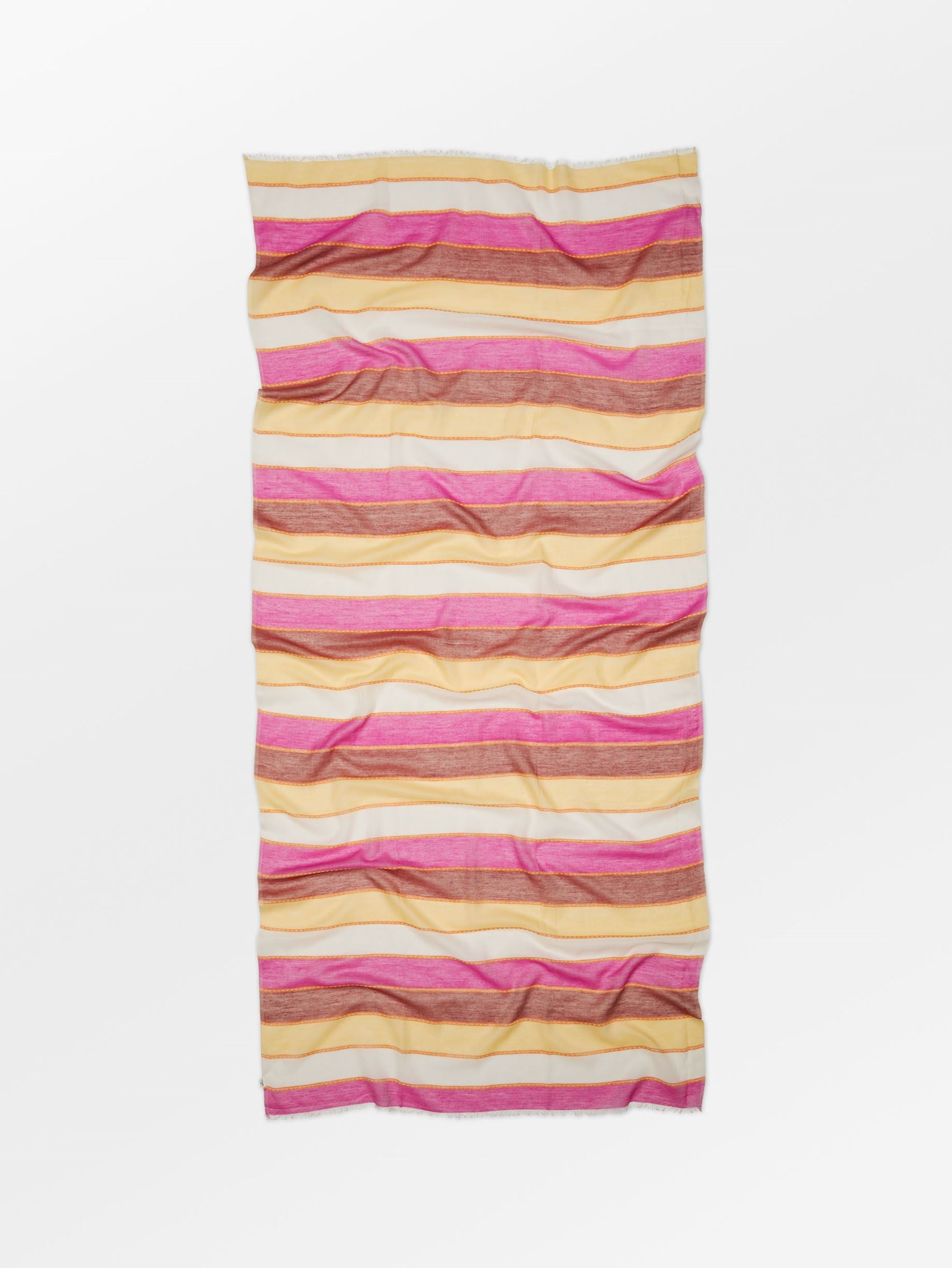 becks-ndergaard-stribella-cowea-schal-baumwolle-pink image 1