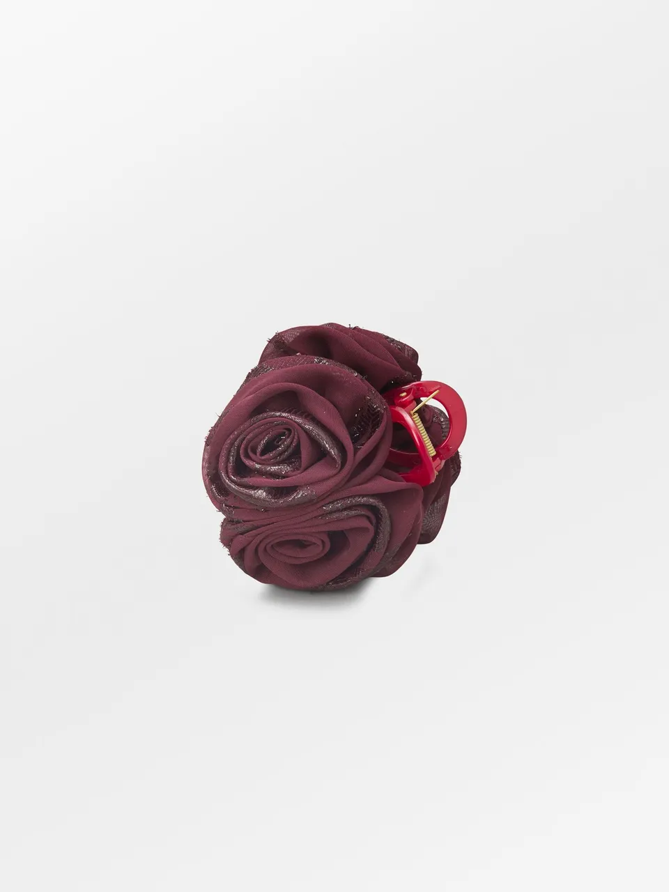 becks-ndergaard-fina-rosana-haarklammer-bordeaux-rose-9-cm image 1