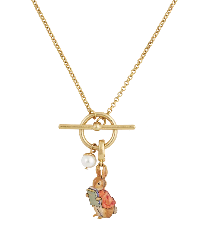 fable-england-peter-rabbit-cotton-tail-halskette-gold image 1