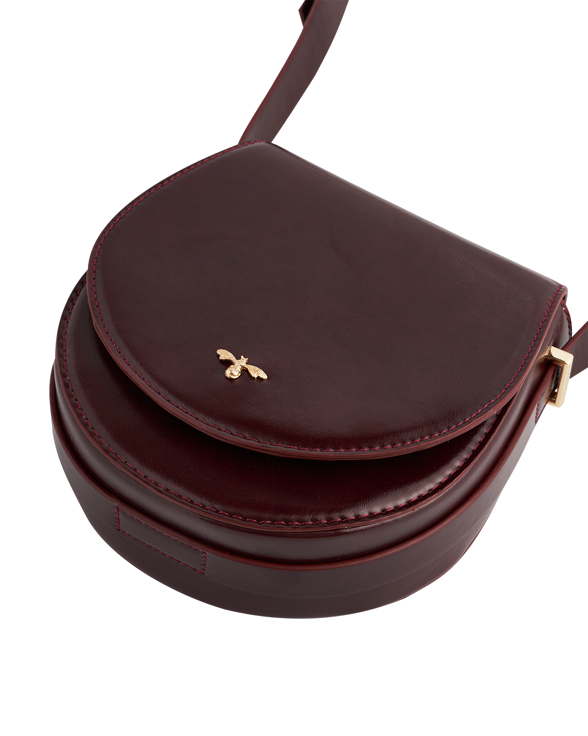 fable-england-cherry-red-saddle-bag-umh-ngetasche-lack image 6