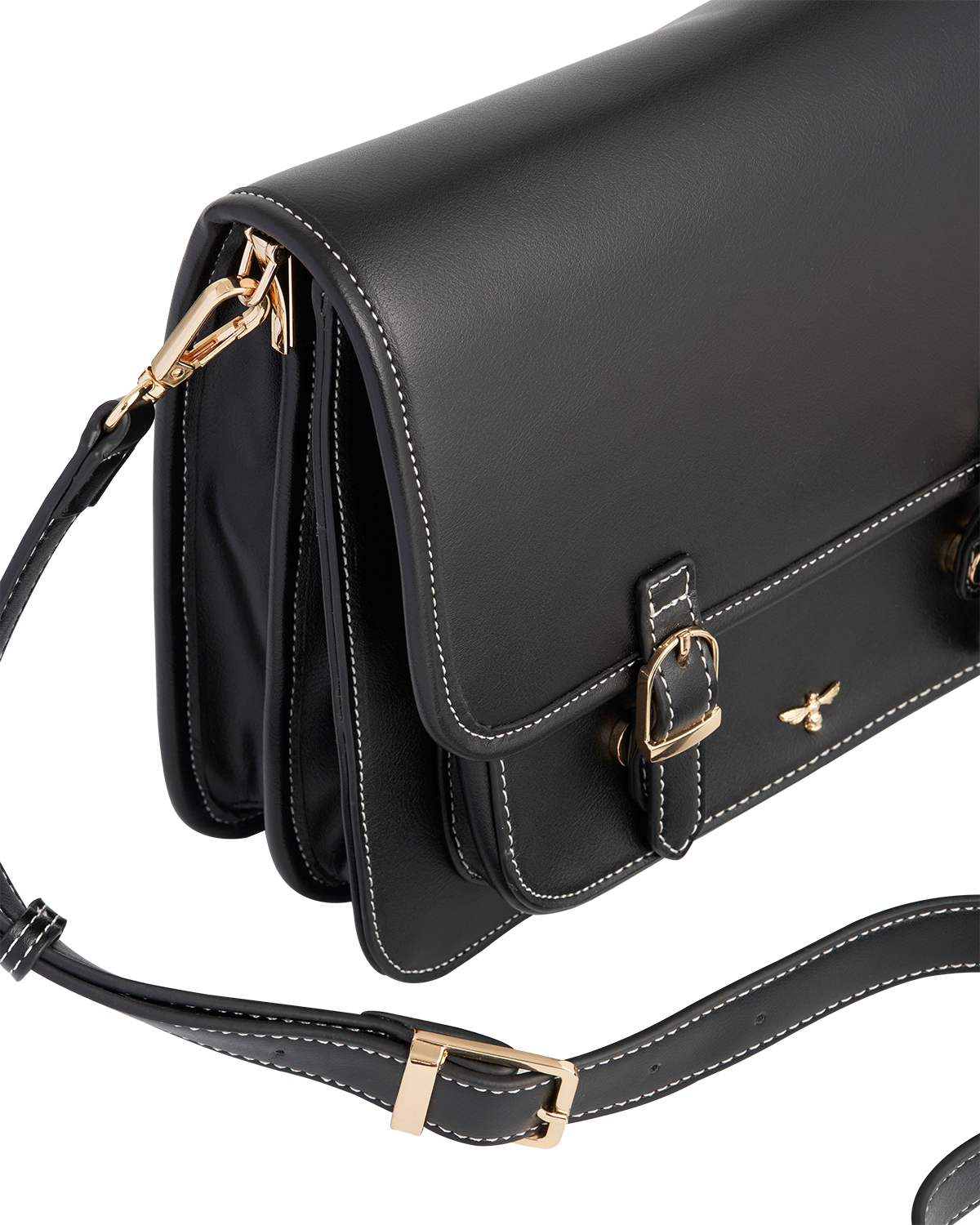 fable-england-black-satchel-handtasche-schwarz-pilz-26cm image 8