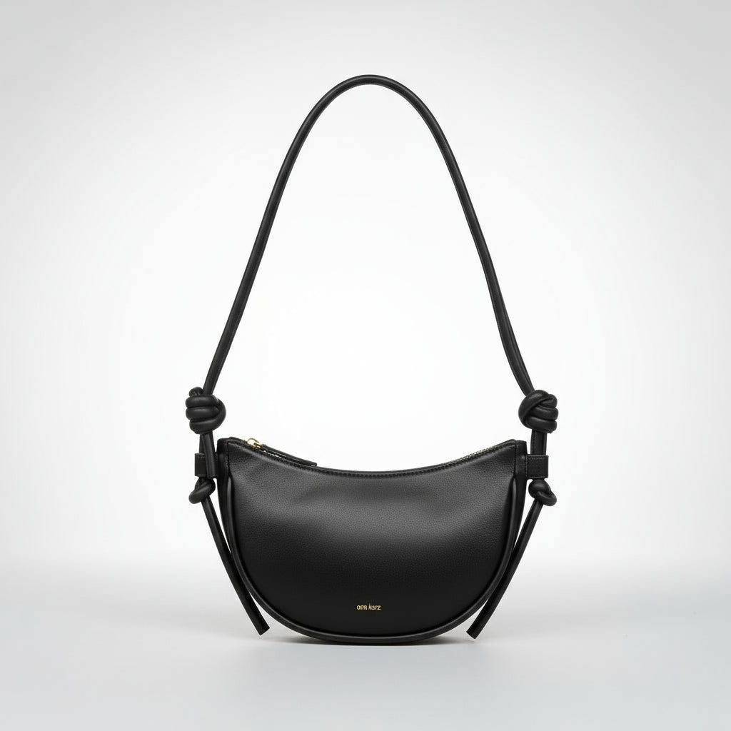 ann-kurz-mini-half-moon-umh-ngetasche-nappa-schwarz image 1