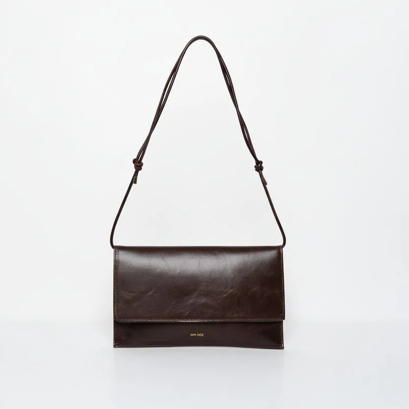 ann-kurz-thin-clutch-nappa-mocha-handyfach-umh-ngetasche image 1