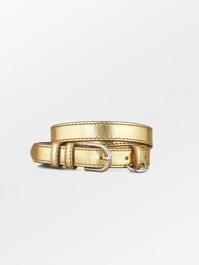 becks-ndergaard-glaze-zoe-belt-g-rtel-gold-ziegenleder image 1