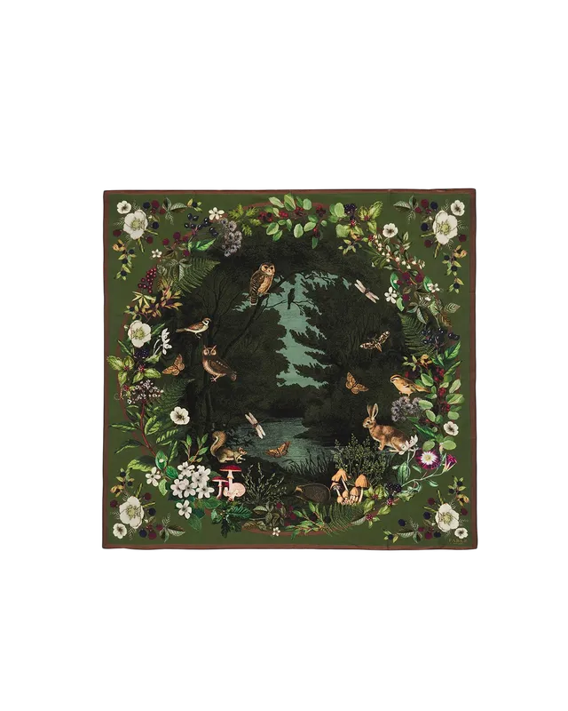 fable-england-orla-narrative-halstuch-khaki-wald-print image 1