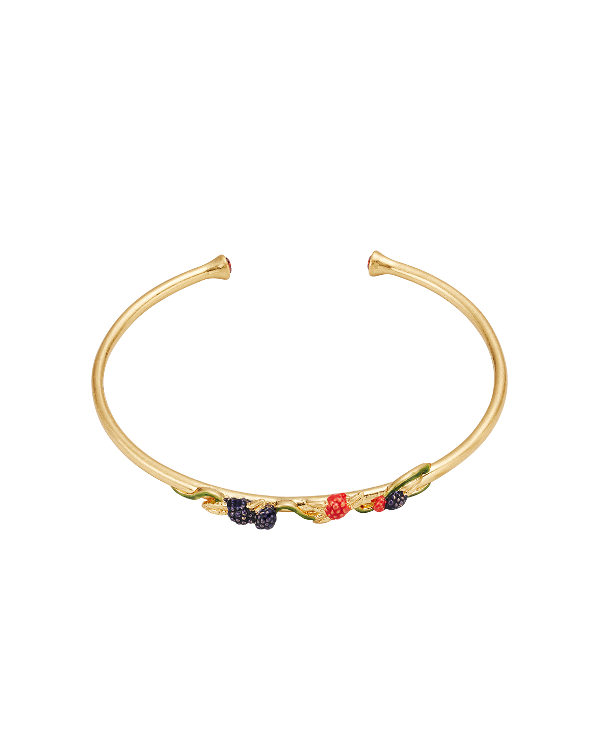 fable-england-jewellery-orla-hedgerow-armreif-gold-beeren image 2