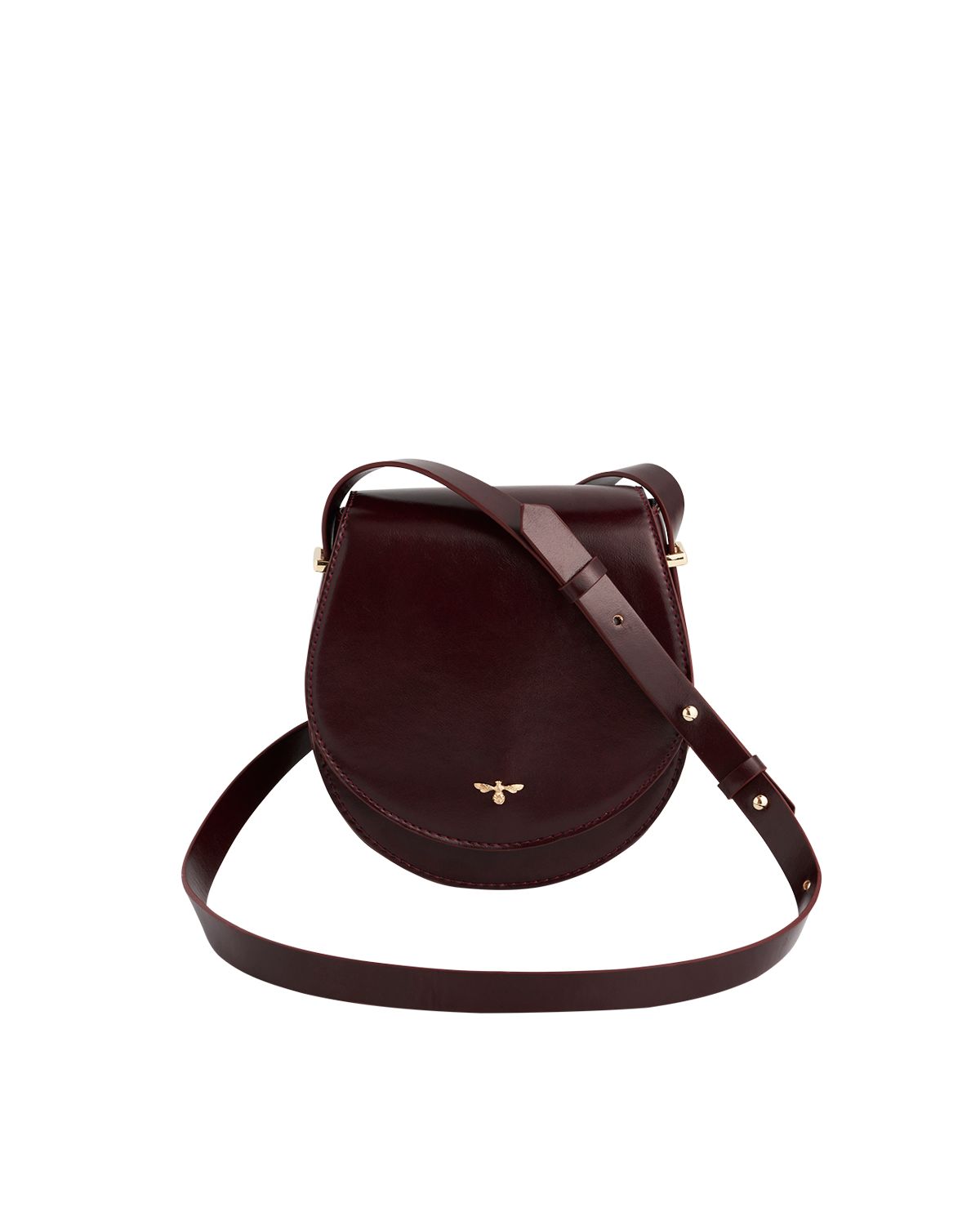 fable-england-cherry-red-saddle-bag-umh-ngetasche-lack image 1