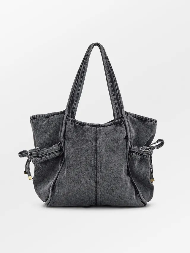 becks-ndergaard-washed-denima-laurel-tasche-stonewash-grey image 1