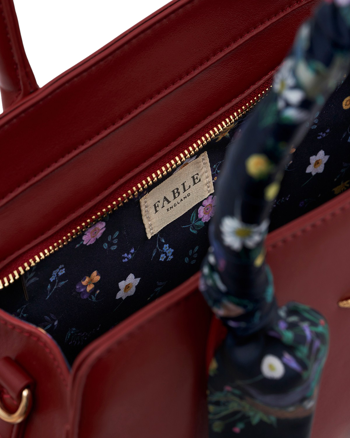 fable-england-tote-burgunder-gro-e-handtasche-umh-ngetasche image 6