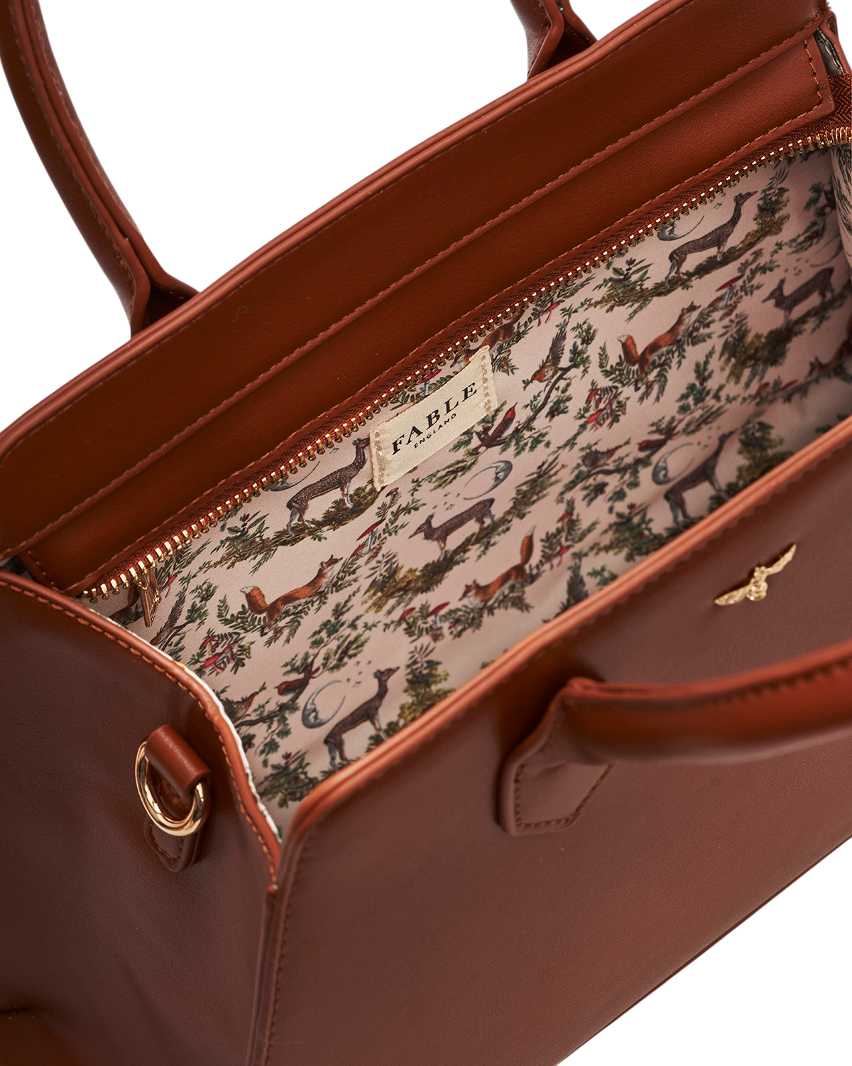 fable-england-handbags-grace-tote-henkeltasche-tan-beige image 4