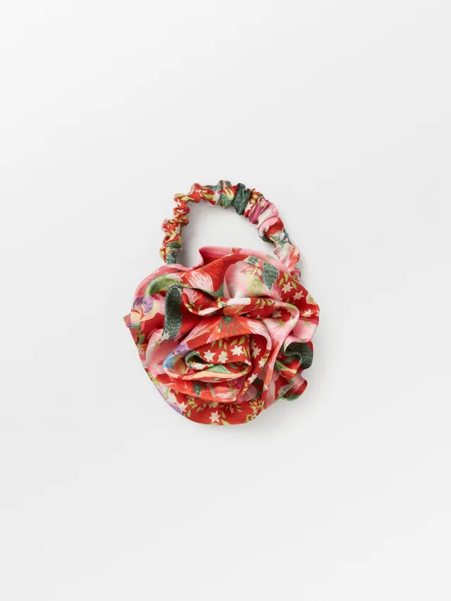 becks-ndergaard-floral-flower-haargummi-salsa-red-blumenmuster image 1