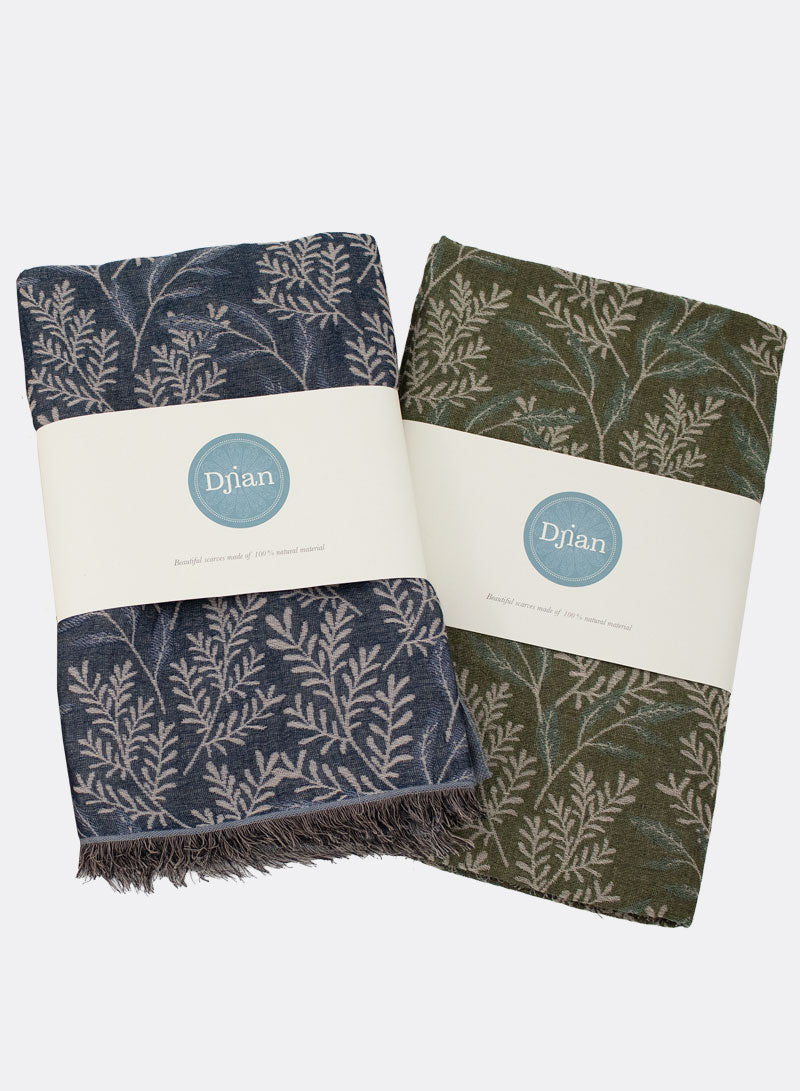djian-bea-schal-baumwolle-floral-blau-grau-70x180-cm image 3