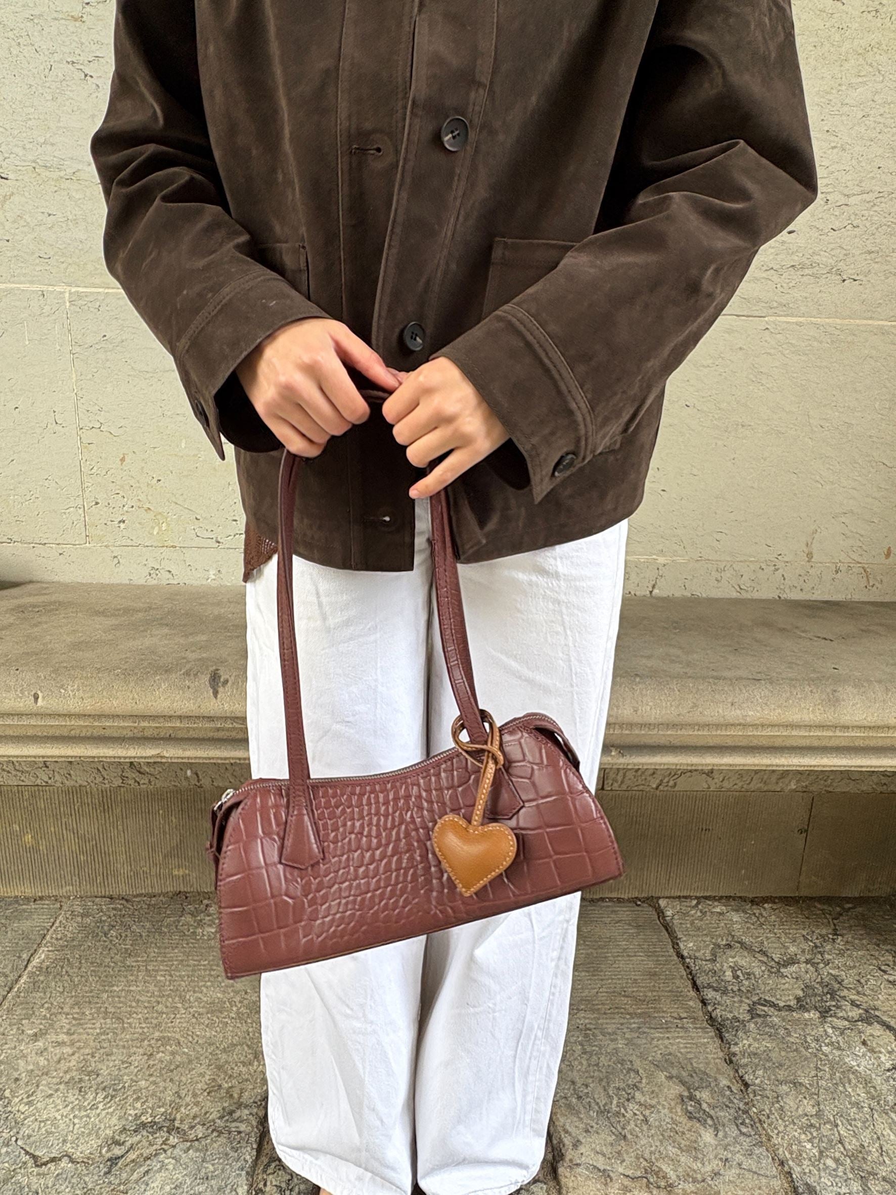 becks-ndergaard-croc-babette-handtasche-braun-rindsleder image 4