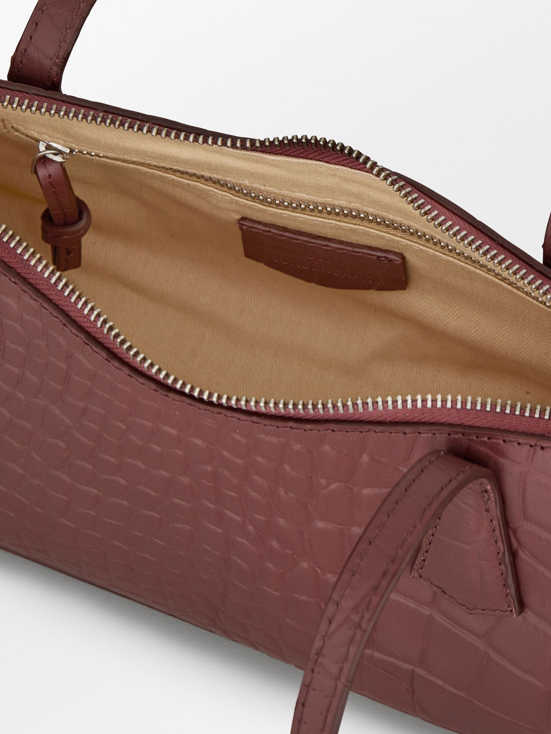 becks-ndergaard-croc-babette-handtasche-braun-rindsleder image 3