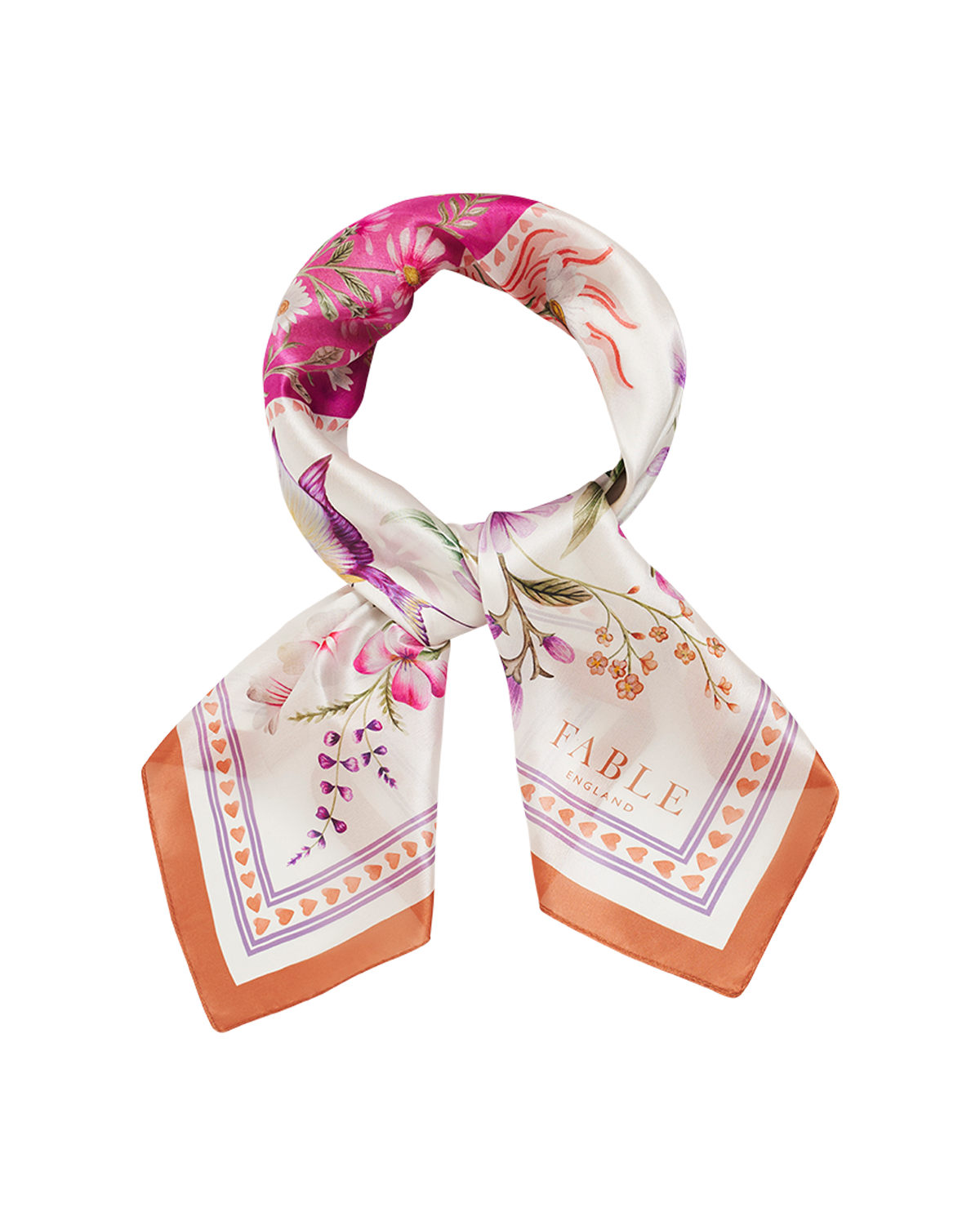 fable-england-penelope-square-tuch-halstuch-ivory-blumen image 3