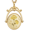 fable-england-yarrow-y-initial-spinner-halskette-gold-messing image 3