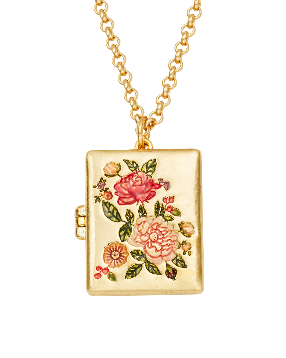 fable-england-eve-floral-medaillon-halskette-gold-foto image 1