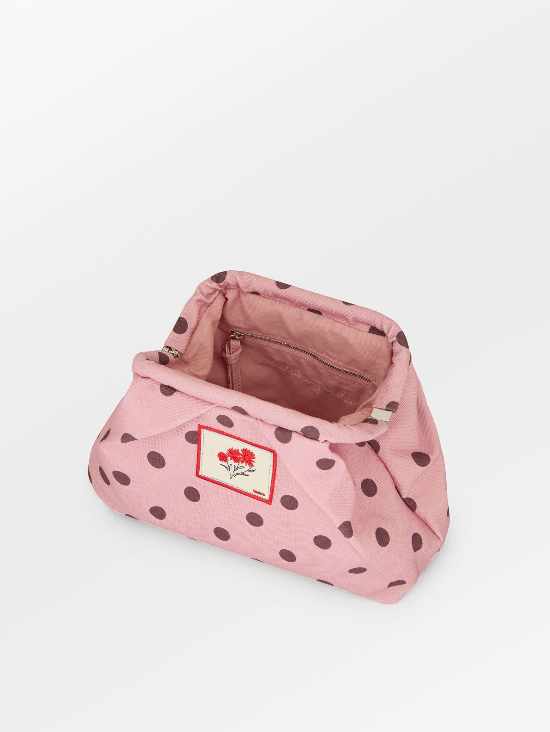 becks-ndergaard-polka-canvas-bonita-clutch-pink-nectar image 2