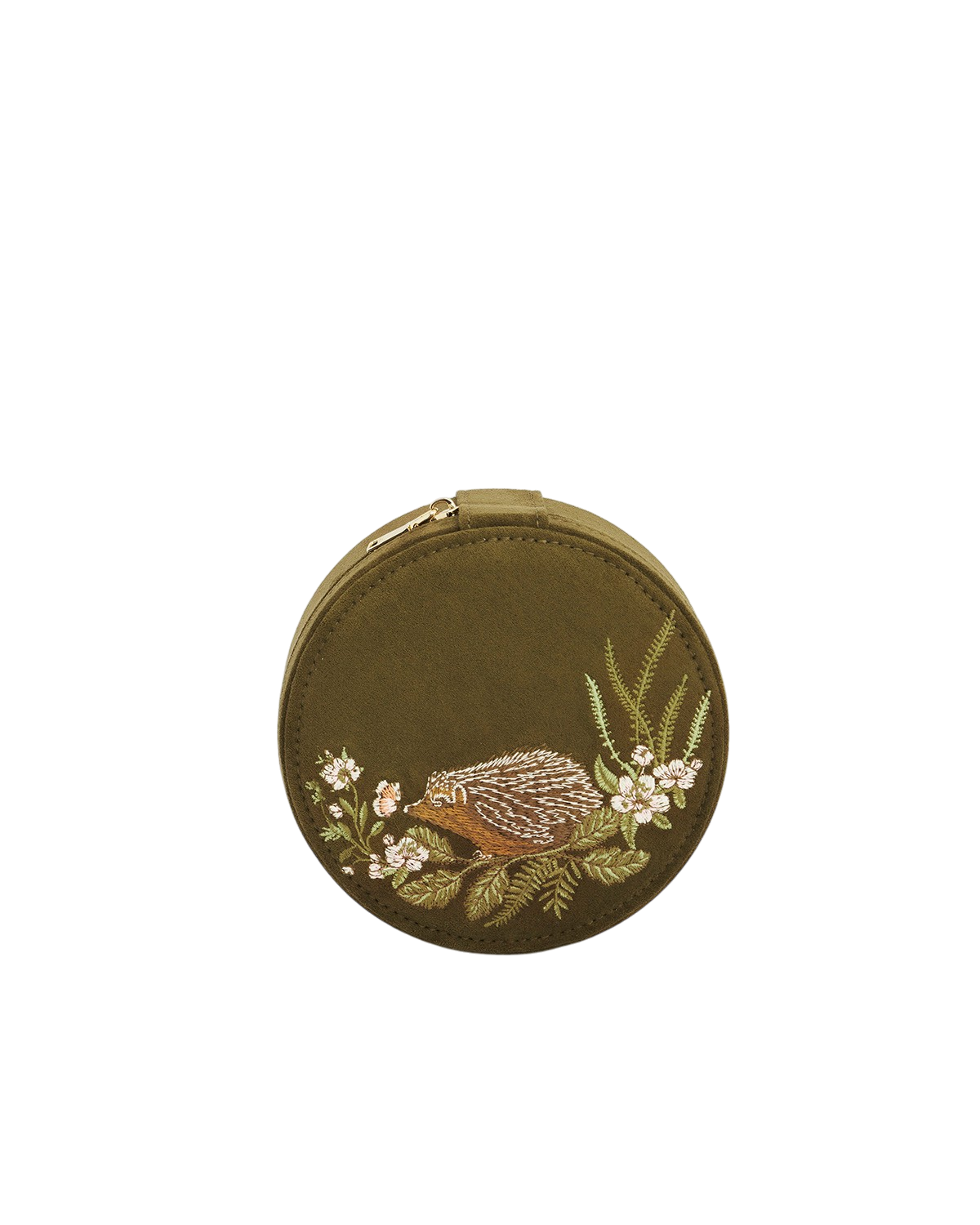 fable-england-hedgehog-schmuckk-stchen-rund-khaki-igel image 1