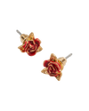 fable-england-english-rose-ohrstecker-gold-rot-emaille image 3