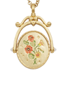 fable-england-jewellery-n-initial-nasturtium-spinner-halskette-gold image 3