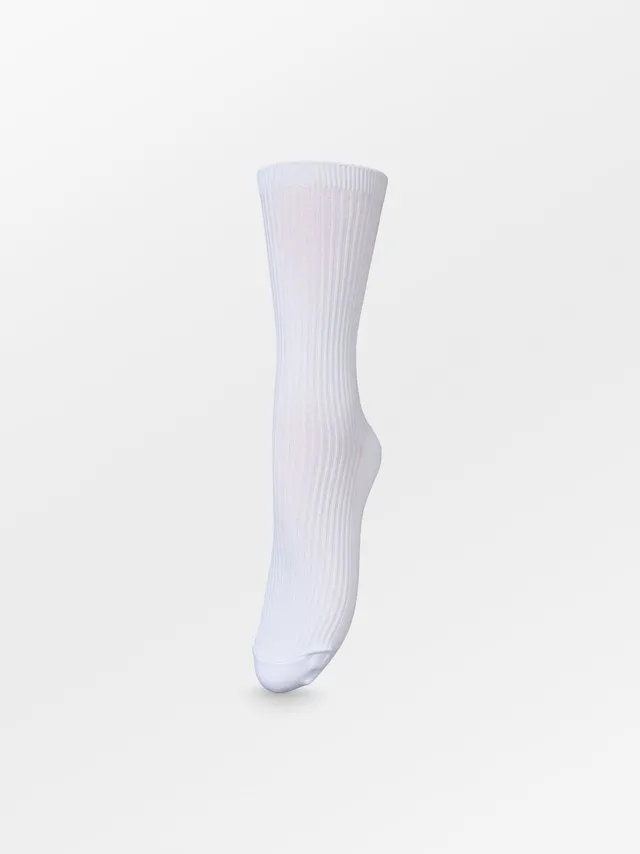 becks-ndergaard-telma-solid-socken-weiss-bambus image 1