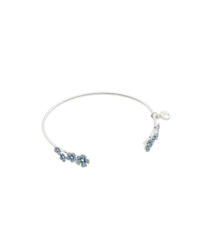 fable-jewellery-forget-me-not-bangle-armreif-silber image 1