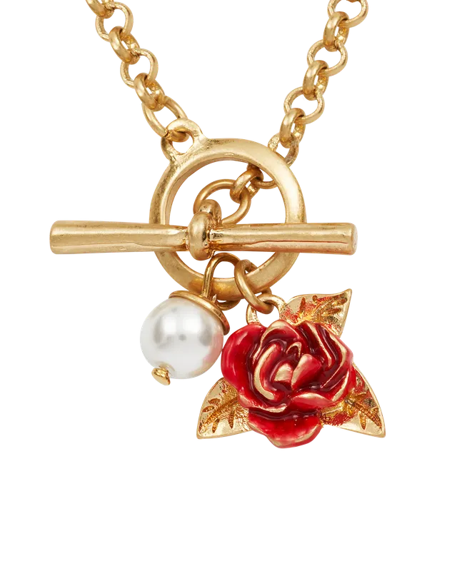 fable-england-english-rose-pearl-halskette-gold-perle image 1