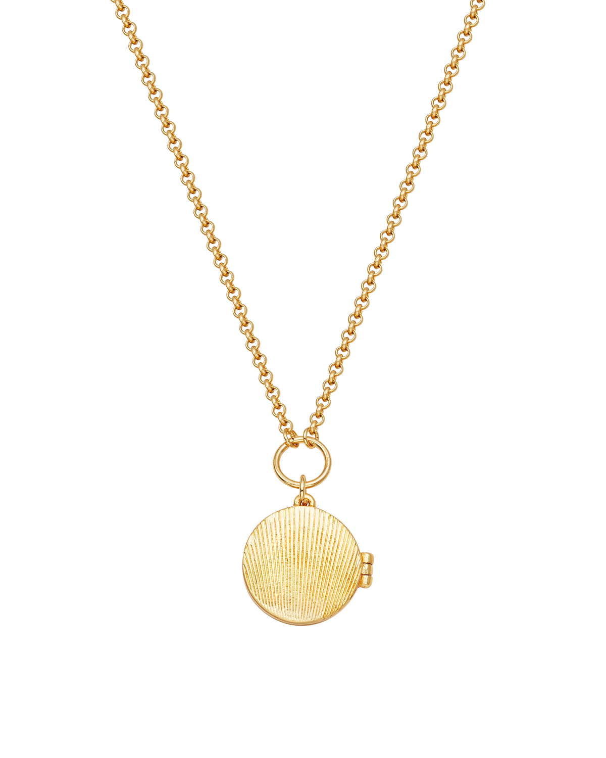 fable-england-snake-blossom-medaillonkette-gold image 6