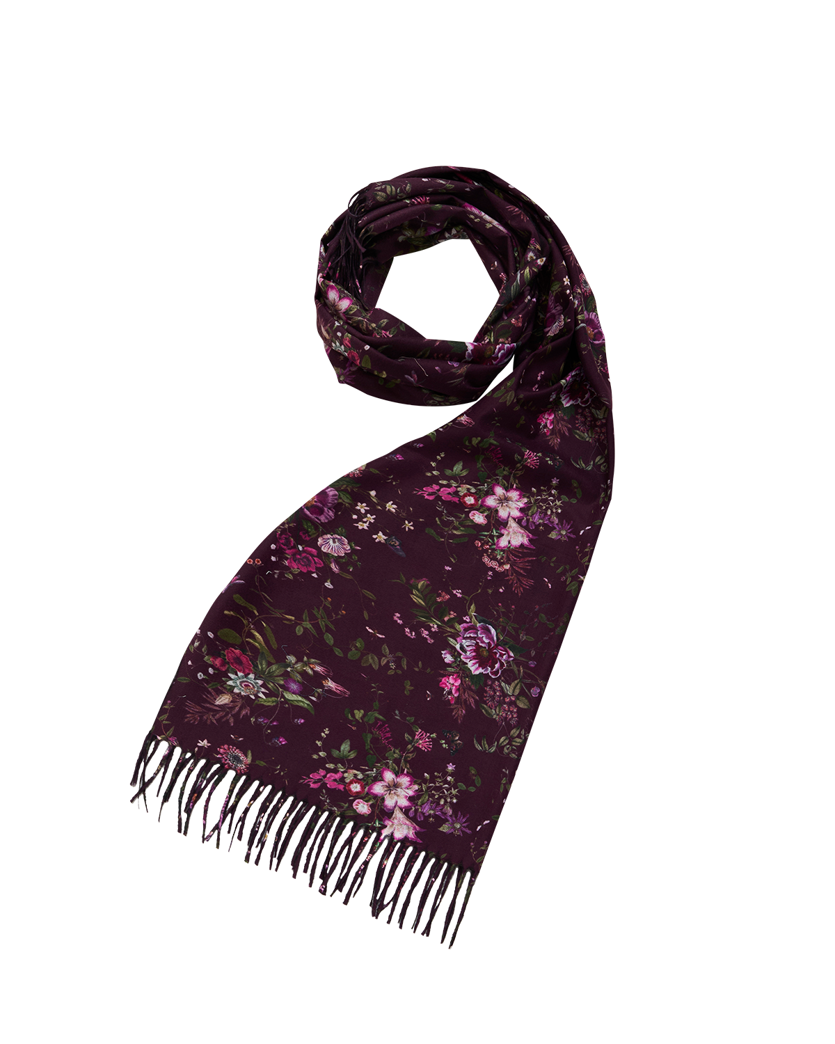 fable-england-eve-floral-schal-burgundy-mit-fransen image 3