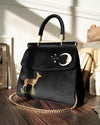 fable-england-deer-moon-tote-handtasche-samt-schwarz image 2