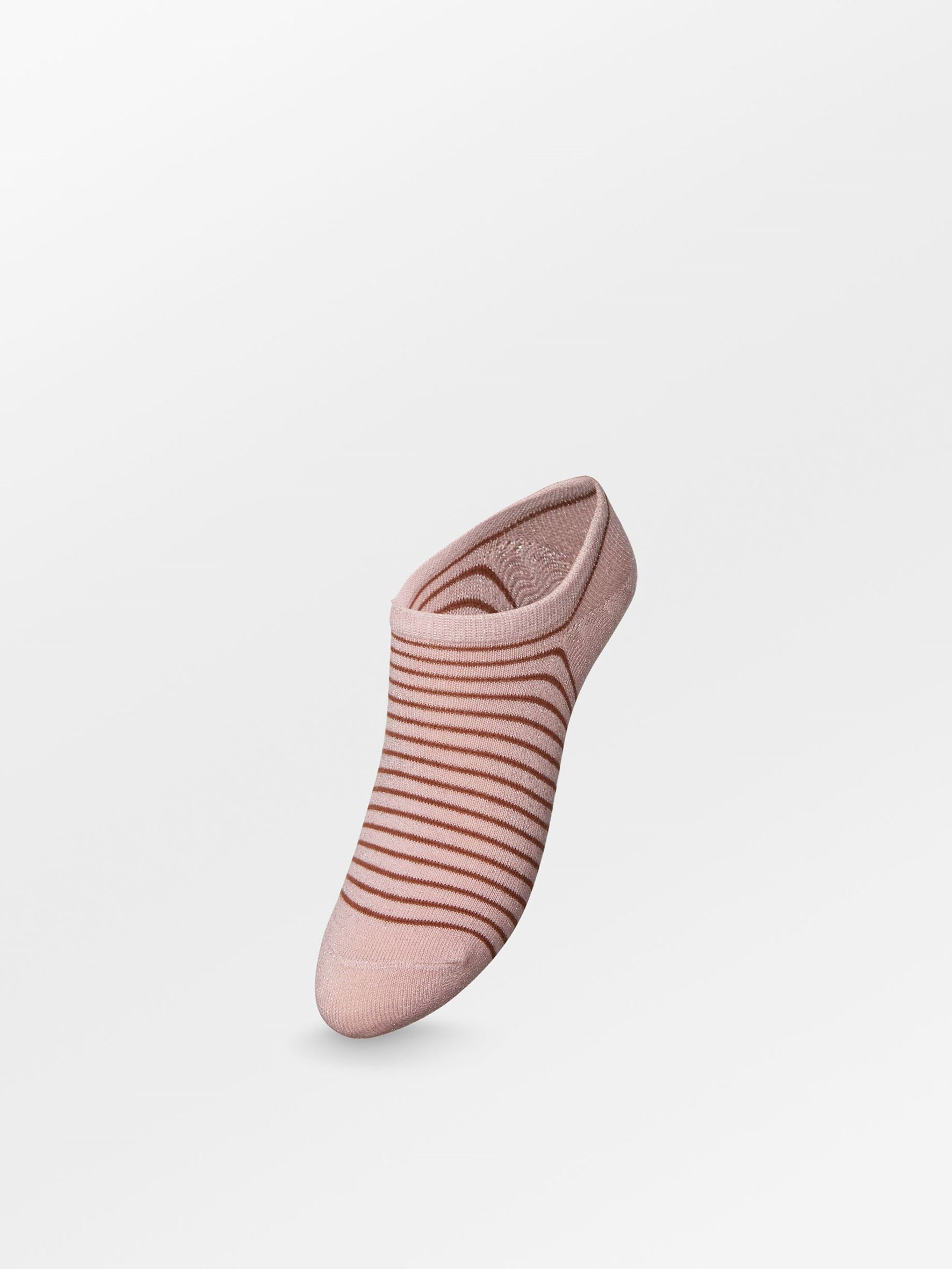 becks-ndergaard-stripe-glitter-sneakie-socken-pink-nectar-37-39 image 1