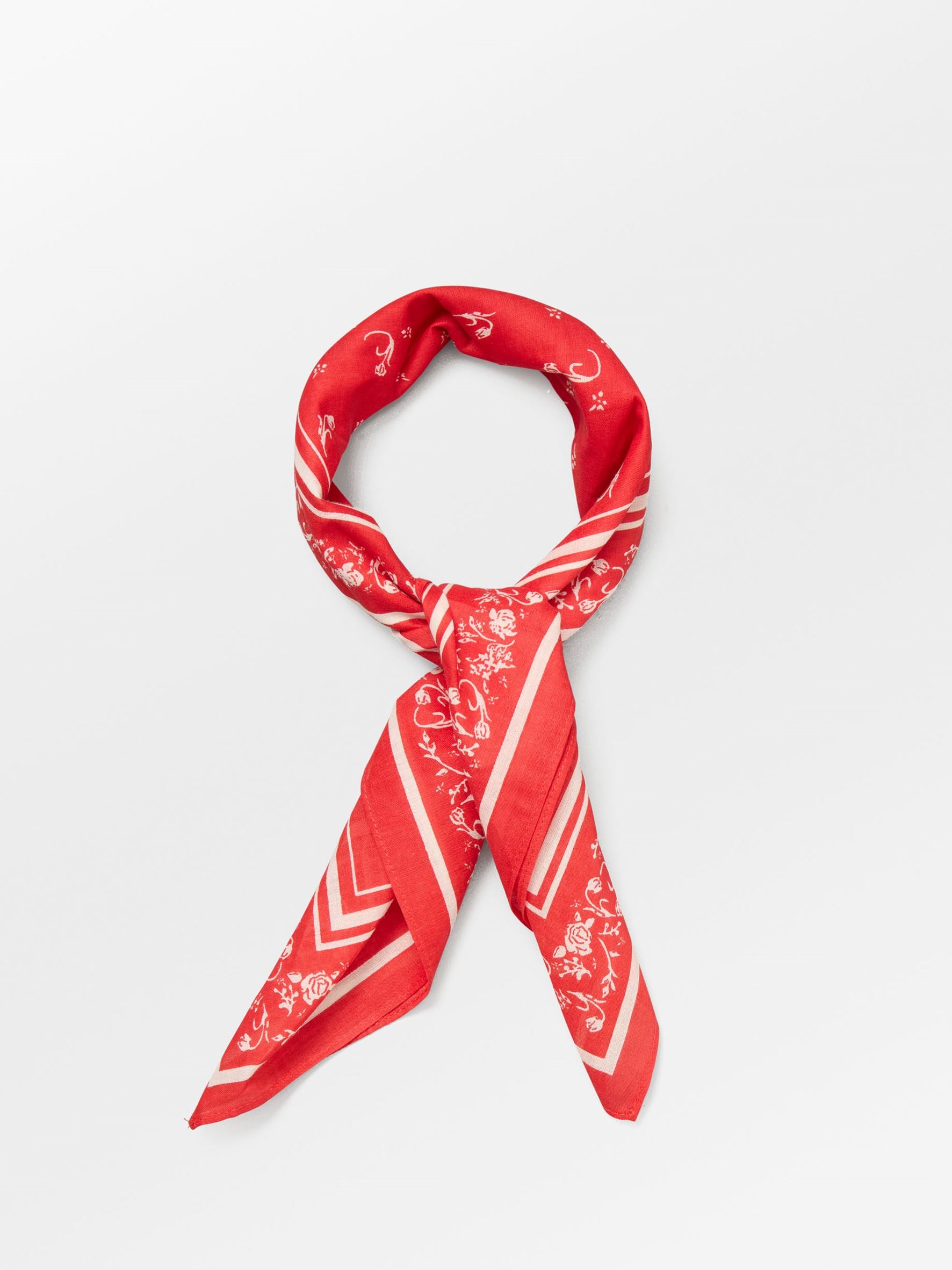 becks-ndergaard-tulipa-cotta-scarf-tuch-55x55-rot-baumwolle image 2