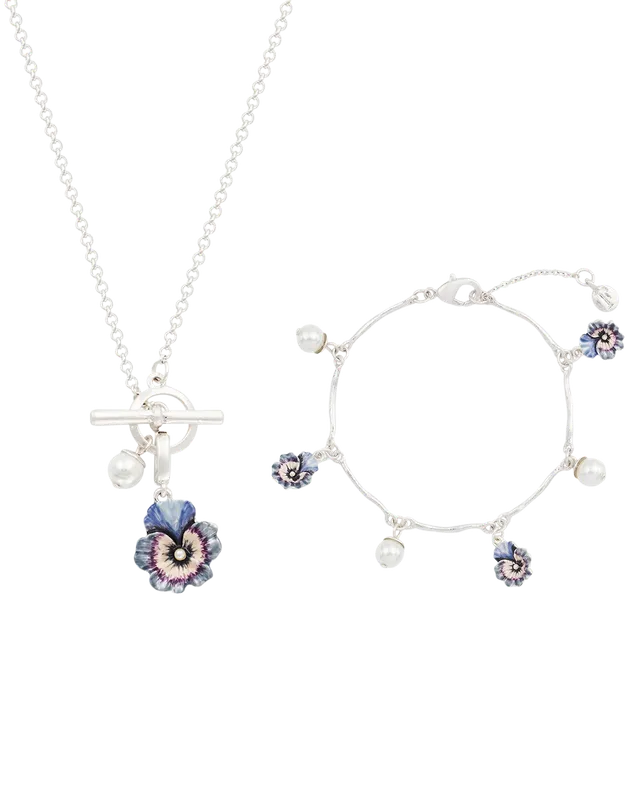 fable-england-jewellery-pansy-perlen-schmuckset-silber-toggle image 1