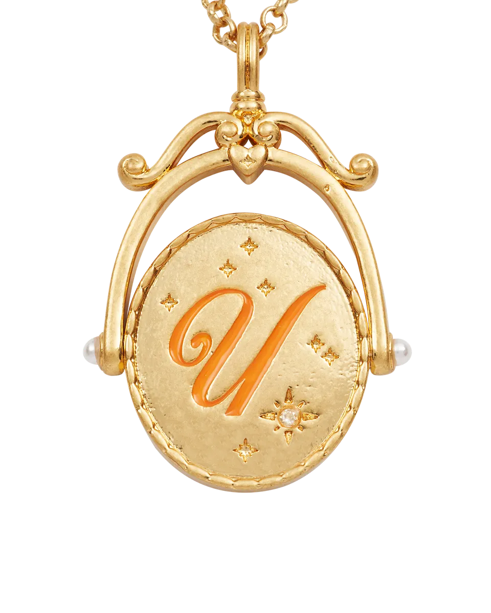fable-england-jewellery-u-initial-ursinia-halskette-gold image 1