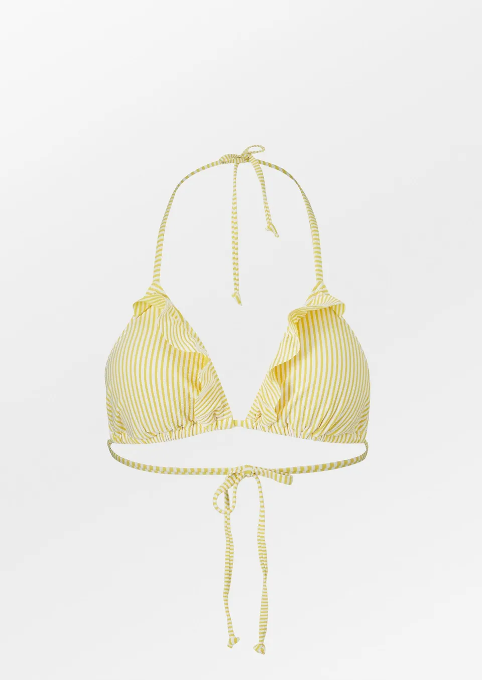 becks-ndergaard-striba-bel-frill-bikini-top-gelb image 1