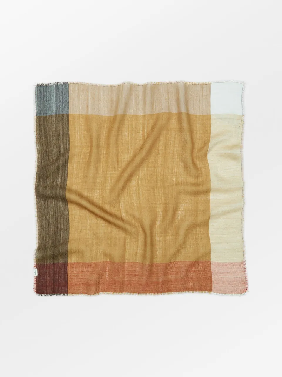 becks-ndergaard-ekko-wica-schal-65x65-wolle-braun-fransen image 1