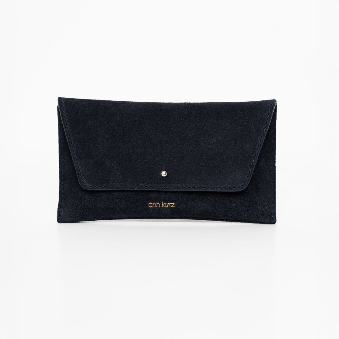 ann-kurz-mini-envelope-ak003-geldb-rse-leder-navy-suede image 1