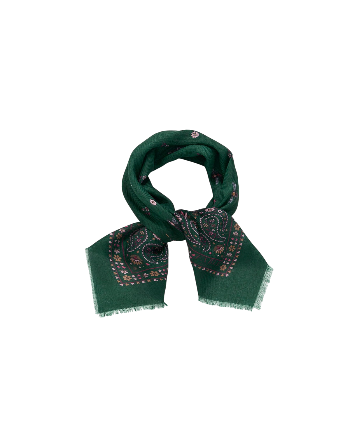 fable-england-paisley-bee-bandana-tuch-gr-n image 3