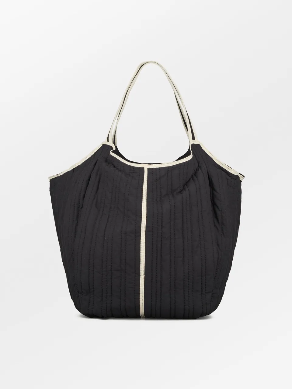 becks-ndergaard-raika-bag-shopper-schwarz-gesteppt-38x36 image 1