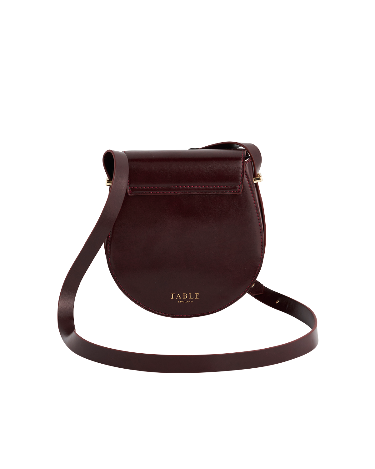 fable-england-cherry-red-saddle-bag-umh-ngetasche-lack image 4